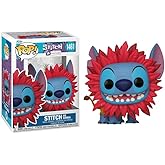 Funko Pop Stitch in Costume + Protector: Lilo & Stitch Pop! Disney Vinyl Figure (Gift Set Bundled with ToyBop Brand Box Protector Collector Case) (The Lion King: Stitch as Simba)