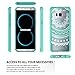 Samsung Galaxy S8 edge Case,Samsung Galaxy S8 Plus Case Clear,AnoKe Mandala Flower Cute Girls Women Ultra Thin Slim Fit Hard Back TPU Bumper Phone Cover Cases for Galaxy S8 Plus s8+ Unlocked TM CHMint