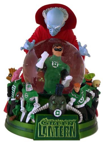 Green Lantern Snow Globe