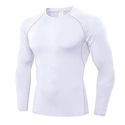Mens Compression Shirts Athletic Long Sleeve Sports