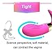 Doolland 12 Frequency Jump Egg Female Adult Stress Relief Toy Waterproof Wearable Remote Control Rechargeable Vibrating Strong Shock for Women