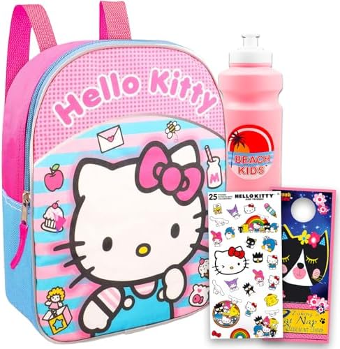 Amazon.com | RALME Hello Kitty Mini Backpack for Girls & Toddlers - 12  Inch, Pink | Kids' Backpacks