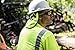 Ergodyne Chill-Its 6670CT Evaporative Cooling Hard Hat Neck Shade,Lime