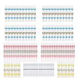 110 PCS Solder Seal Wire Connector, Astrowire Heat Shrink Butt Waterproof Connectors Electrical Insulated Terminals with Case
