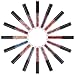 Coosa 8 pcs Set of 8 Colors Madly MATTE Lipgloss Bold & Vivid Color Matte Lipgloss ¡­