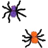 Halloween Spider Hair Clips Cute Spider Hair Barrettes Halloween Costume Hair Accessories for Halloween Party Favor Spider Hair Clip for Women Girls 2 PCS