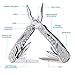 Stainless Steel Multitool, Multitools Kits with Can Opener, Folding Knife, Plier, Screwdriver for Hiking Camping Outdoor & Indoor