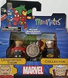 Marvel Minimates Toys R Us Wave 24 Unworthy Thor & Collector 2-Pack