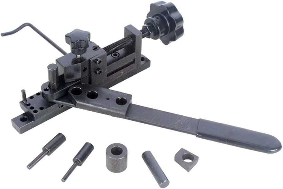 Linaatales Manual DIY Metal bending Machine Press Brake For Making metal model
