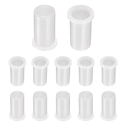 uxcell 12pcs Flanged Sleeve Bearings Plastic
