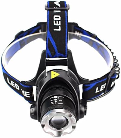 Ultra Bright Beam LED Bike Bicycle Headlamp Headlight Zoomable Adjustable Light Torch 7500LM 2X with AC Charger