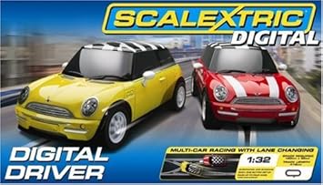 scalextric mini cooper set