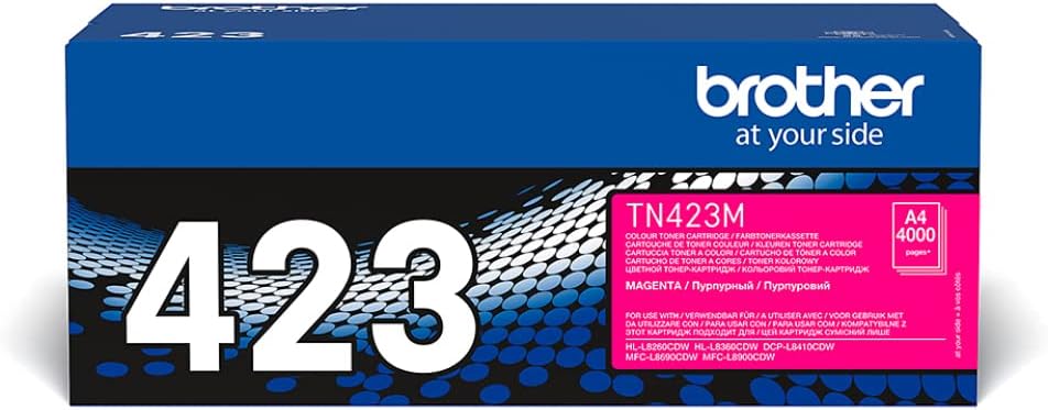 Brother TN-423M Magenta High Yield Toner Cartridge