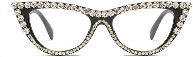 jeweled cat eye glasses