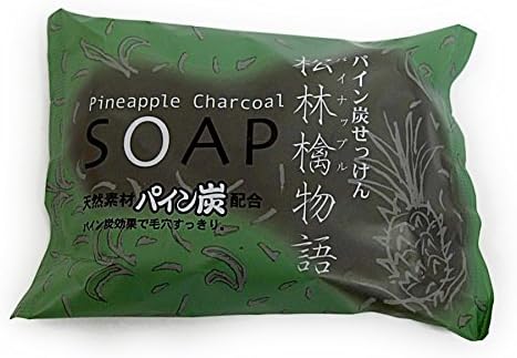 Amazon パイン炭せっけん 松林檎物語 80g 健食沖縄 洗顔せっけん 通販