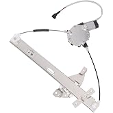Vurkcy Window Regulator with Motor Front Left Driver Side, Replace 748-172 | Compatible with 2006-2013 Chevrolet Impala/ 2014-2015 Impala Limited, OE 10338555, 22894021, 25890045