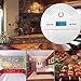 Combination Smoke Detector and Carbon Monoxide Alarm for Home, 9V Battery Operated Travel Portable Fire CO Alarm with Digital Display (1)