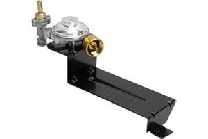 EASIBBQ 80476 Valve Regulator for Weber Q200 Q220 Series Gas Grills, Replacement Parts for Weber 396001 396002 566001 566002 566801 Grill Valve Regulator Assembly