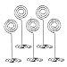 10pcs Swirl Table Number Photo Holder Stands for Weddings Party Gatherings