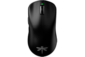 VGN Esports Wireless Gaming Mouse, 49g Ultra-Lightweight Gamer Mouse Wireless, 26K DPI Optical Sensor, 6 Programmable Buttons, 4K Polling, 75Hrs Battery Life, 3 Connection Modes Gaming Mice for PC/Mac