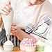 BakeLux Cake Decorating Tips Set - 56 Piece Professional Kit With Reusable Cotton Pastry Bag For Icing Piping, 2 Flower Nails, Coupler, Storage Box, Duyas Reposteria, Baking Tools Supplies
