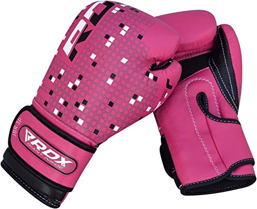 image for RDX Kids Boxing Gloves for Training & Muay Thai - Maya Hide Leather Ju