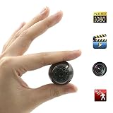 Spy Hidden Camera, Moosoo 1080P/720P HD 6 LED Infrared Night Vision Motion Detection Camcorder Video SD Card Storage Nanny Cam Home Security Camera