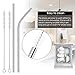 Reusable Metal Smoothie Straw with Cleaning Brush 8 Pieces