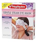 MegRhythm Lavender Gentle Steam Eye Mask, 7 Count