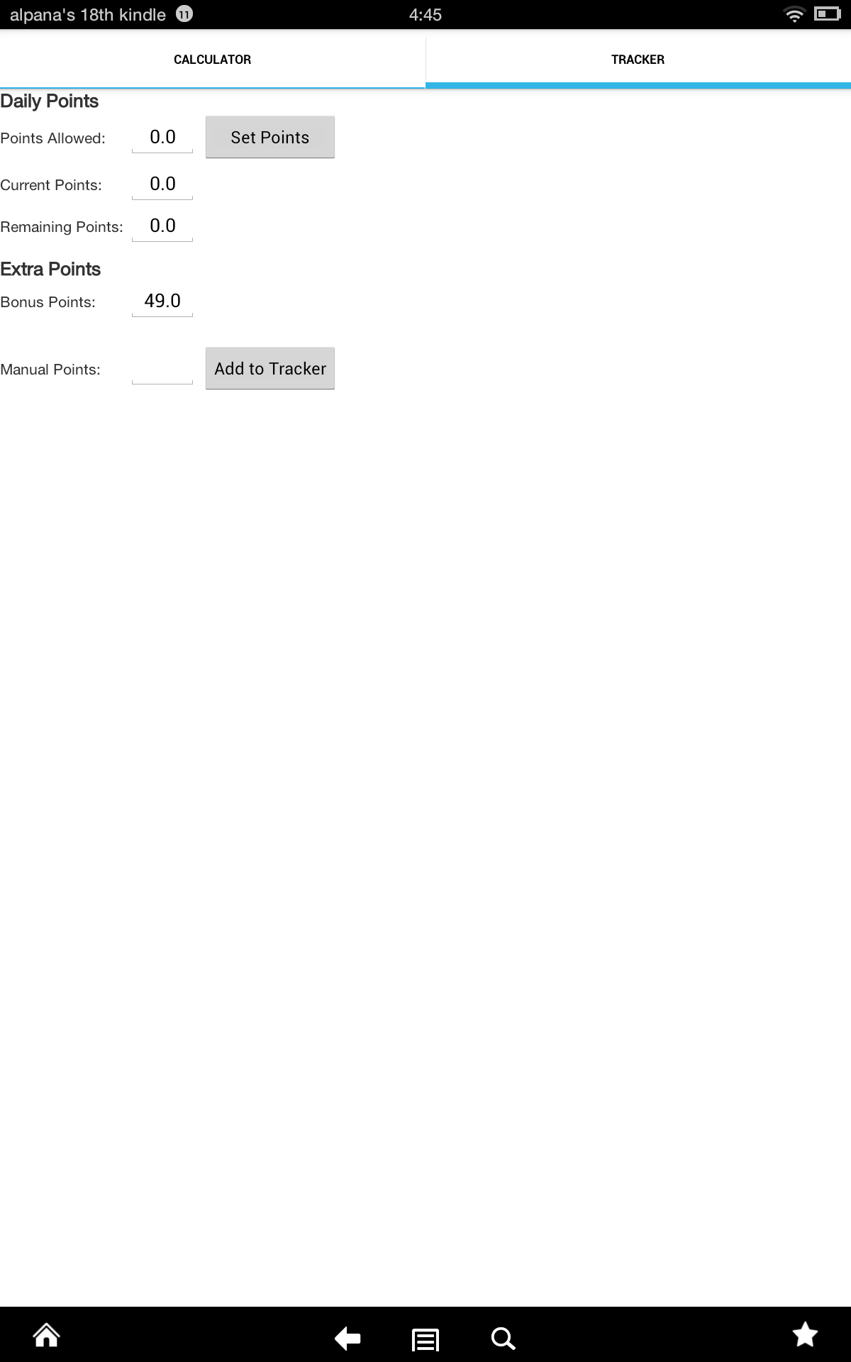 Weight Watchers Points Calculator & Tracker Pricepulse
