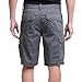 UNIONBAY Men's Wyatt Stretch Cargo Short (Gray, 34)