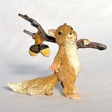 Hobo Squirrel for Miniature Garden, Fairy Garden
