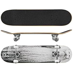 Roller Derby Deluxe Series Complete Skateboard for Kids, Teens, Adults, Beginners 31X7.75