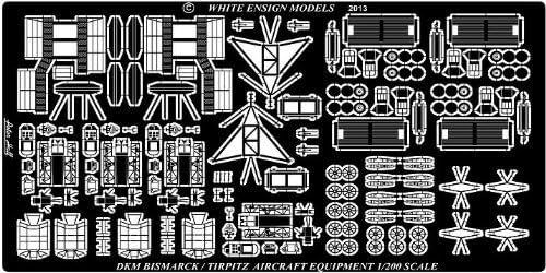 1/200 battleship Bismarck aircraft for etching