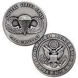 U.S. Army Parachutist Challenge Coin