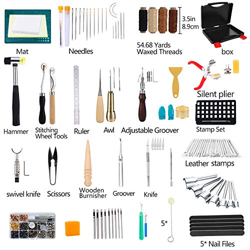 1 Leather+Supplies+Stamping+Stitching+Punching