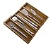 Totally Bamboo Expandable 5-Compartment Drawer Organizer, Expands from 13 to 22