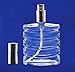 3.4 Ounce (100 ml) Ribbed Glass Empty Refillable Replacement Glass Perfume or Cologne Bottle with Spray Applicator (EB17)