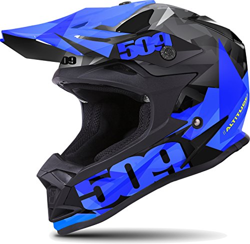 509 Altitude Snowmobiling Helmet - Matte Blue (MD) - Thumbnail 2