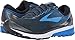 Brooks Men's Ghost 10 Ebony/Metallic Charcoal/Electric Brooks Blue 10 D US