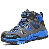 Littleplum Kids Hiking Boots Boys Waterproof Hiker Boot Hiking Shoes for Girls Sneaker