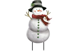 Briarwood Lane Smiling Snowman Metal Art
