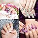 20PCS Flame Stickers for Nails, Flame Reflections Halloween Nail Stickers flame Holographic Nail Stickers for Nails Manicure Tape Adhesive Foils DIY Decoration