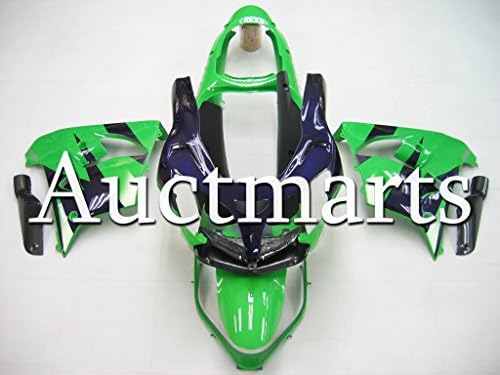For Kawasaki Ninja ZX-9R 2000-2003 01 02 Fairing ABS Plastic Green Blue 3c6