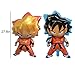 8 Pcs For Dragon Ball Balloons,Birthday Celebration Foil Balloon Set,Double Side DBZ Super Saiyan Goku Gohan Character Party Decorations