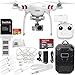 DJI Phantom 3 Standard w/ 2.7K Camera & 3-Axis Gimbal & Manufacturer Accessories, DJI Propeller Set, Water-Resistant Hardshell Backpack, More