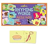 EEBOO Rhyming Pairs Puzzle, 1 EA