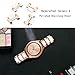 TRUMiRR Band for Samsung Galaxy Watch 42mm / Active 2 40mm 44mm Rose Gold Women, 20mm Ceramic & Stainless Watchband Quick Release Strap Bracelet for Gear S2 Classic, Garmin Vivoactive 3/3 Music