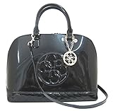 GUESS Women's Korry Dome Satchel Onyx Satchel
