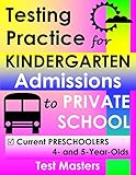 Testing Practice for Kindergarten Admissions to Private School (Preschool Level Questions)